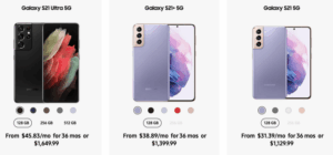 Shop Samsung Galaxy S21 5G Discount Offer