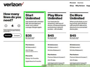 Get Free Phone With Eligible Unlimited Plan Activation