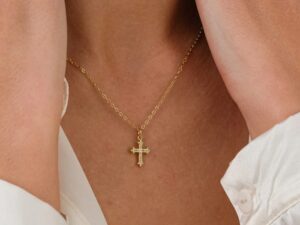 Shop Gold Cross Necklace For Women And Men
