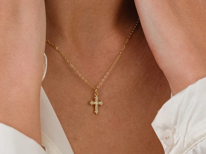 Shop Gold Cross Necklace For Women And Men