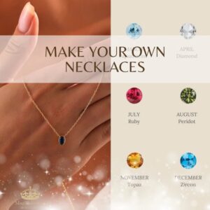 Buy Birthstone Jewelry Personalized Monthly Gemstone