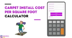 Check Floor Carpet Price Per Square Foot Before Installation