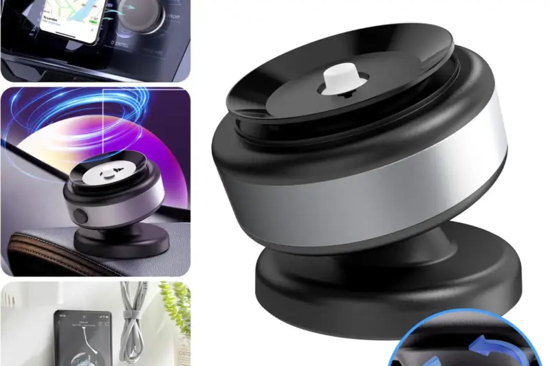 Magnetic Car Mount With 360 Rotation – Ultimate Hands‑Free Driving Solution & Buy Now