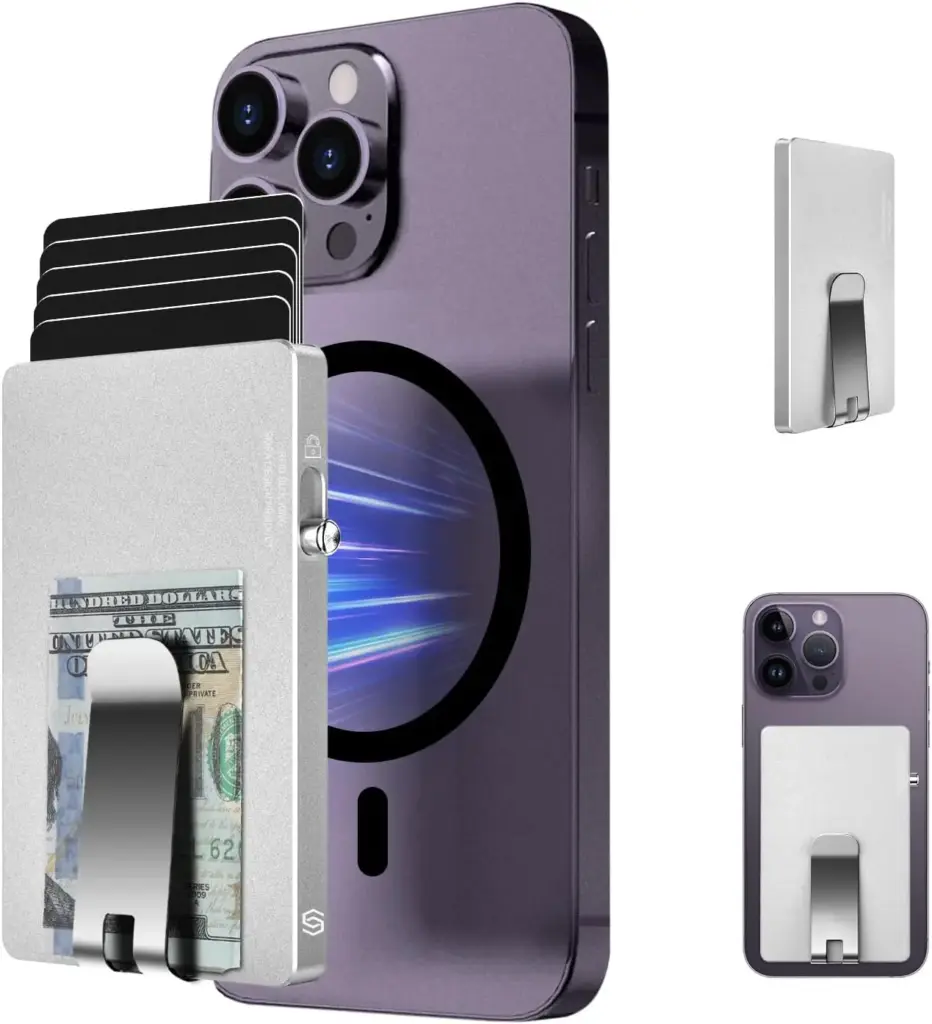 Amazon.com: Magnetic Card Wallet Holder for Magsafe, Card Holder for