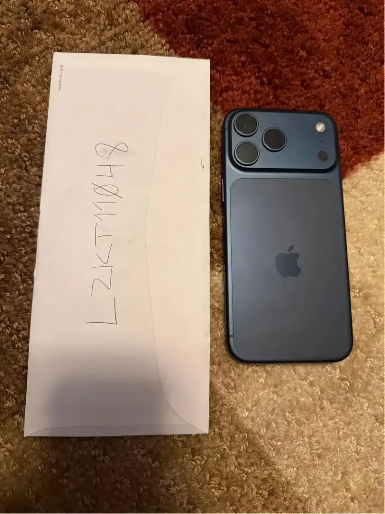 Apple iPhone 17 Pro Max - Unlocked, Deep Blue, 512GB, A3257 - LZKT11048