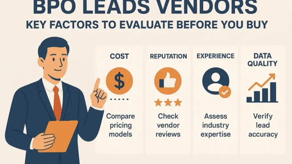 BPO Leads Vendors: Key Factors to Evaluate Before You Buy