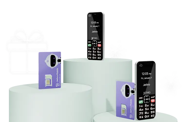 Jethro Shop | Senior-Friendly Cell Phones & Prepaid Plans - Easy