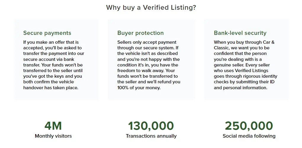 Verified Listings – A New Way to Buy and Sell! | Car & Classic Magazine